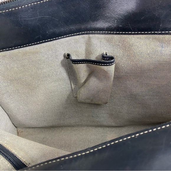 Dooney & Bourke Gray & Black Signature Logo Double Pocket Tote - Picture 10 of 14